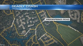 Newport News woman dies after James City County crash