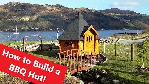 How to Build a BBQ Hut! - Finman 7m2 BBQ Hut Timelapse - Logspan