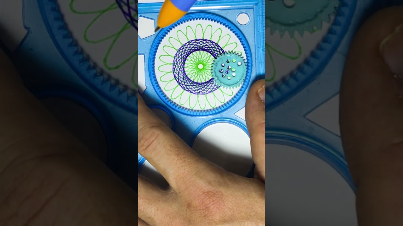 it brings back childhood memories #spirograph #shorts