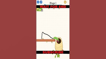 Save The Worm: Draw Puzzle - Level 1 | Short Gameplay Vids