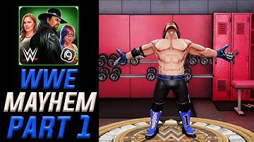WWE Mayhem 2019 - SwipeGameplay Walkthrough - Part 1 (iOS/Android)