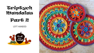 Triptych Mandalas Part 2 - Left Handed