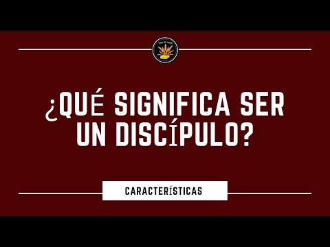 Video: ¿Qué significa discípulo en griego?