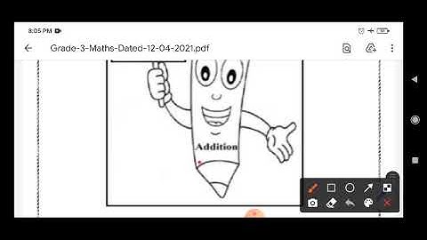 Grade 3  Math Dated 12 04 2021