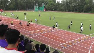 Msss 2023 P1 100M Hurdle Final