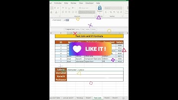 IF + TEXTJOIN Formula In Excel #excel #exceltips #shorts #exceltutorial #msexcel #microsoftexcel