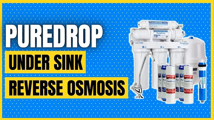 PureDrop RTW5 Under Sink 5 Stage Reverse Osmosis