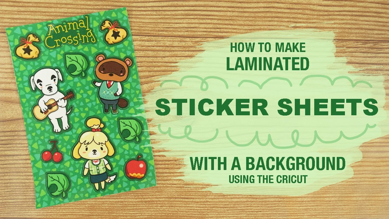 How I laminate my stickers! #laminate #stickertok #stickershop