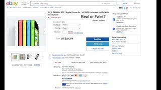 I Bought a Fake Sealed iPhone From eBay - Did I Get Scammed?