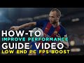 Pro Evolution Soccer 2018 - How To Fix Lag/Get More FPS and Improve Performance