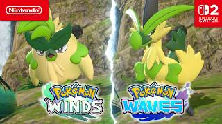 ALL NEW STARTER EVOLUTIONS JUST LEAKED in Pokémon Winds &amp; Waves