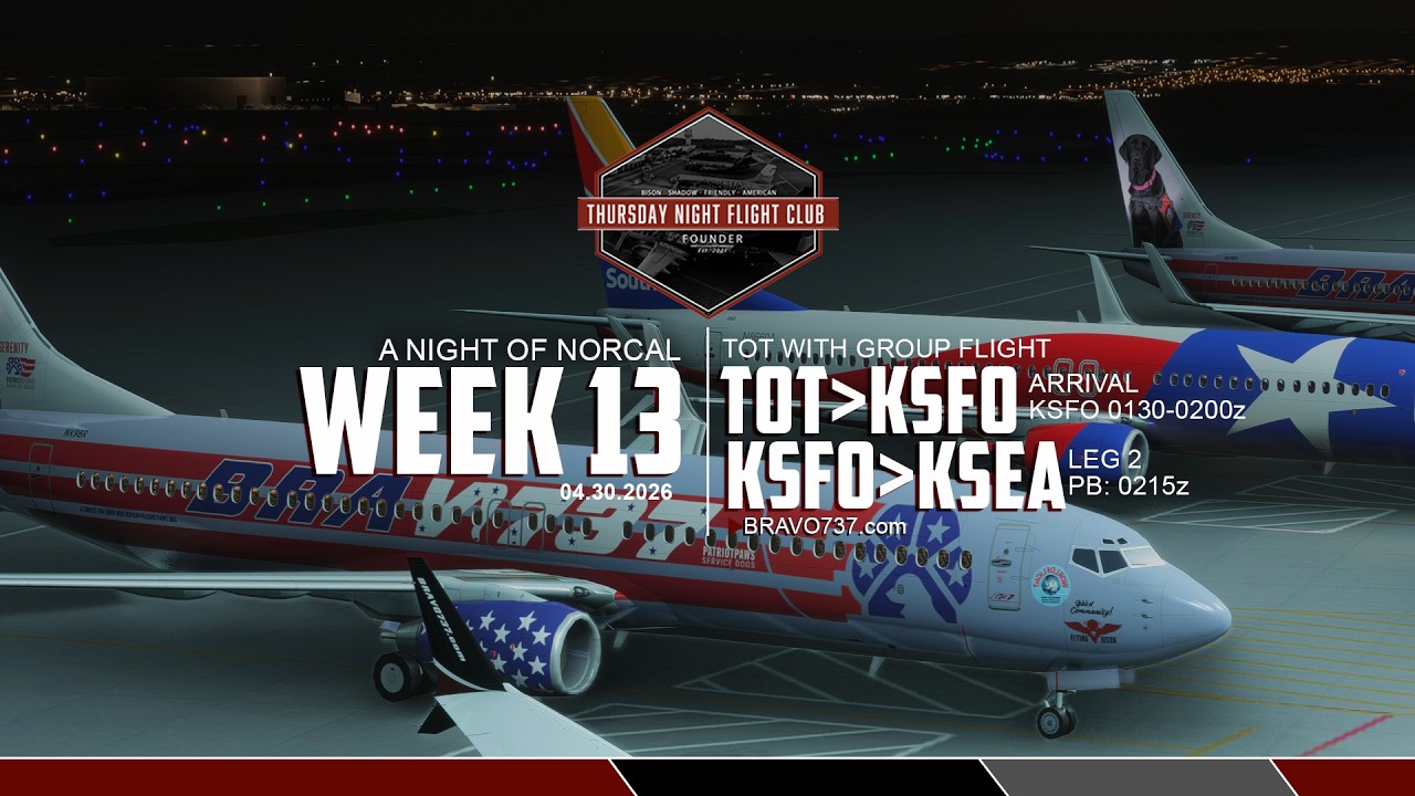 WEEK 13: A NIGHT OF NORCAL // THURSDAY NIGHT FLIGHT CLUB