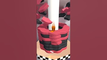 stack balls game 🎮 #stackball #game