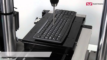 Instron: XY Stage Allows for Automated Fatigue Testing of a Keyboard