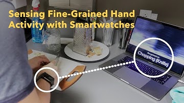 Sensing Fine-Grained Hand Activity with Smartwatches