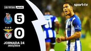 Resumo: FC Porto 50 Benfica  Liga Portugal Betclic | sport tv