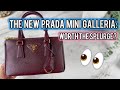 DID PRADA GET IT RIGHT?:  My Bag Review of the Prada Mini Galleria (what fits, modshots, &amp; more!)