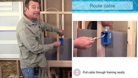 Electrical Wiring Process - Part 1 - Installing a junction box and pulling wire - Come and Join us