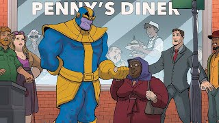 THANOS helps an OLD LADY cross the street | #Shorts