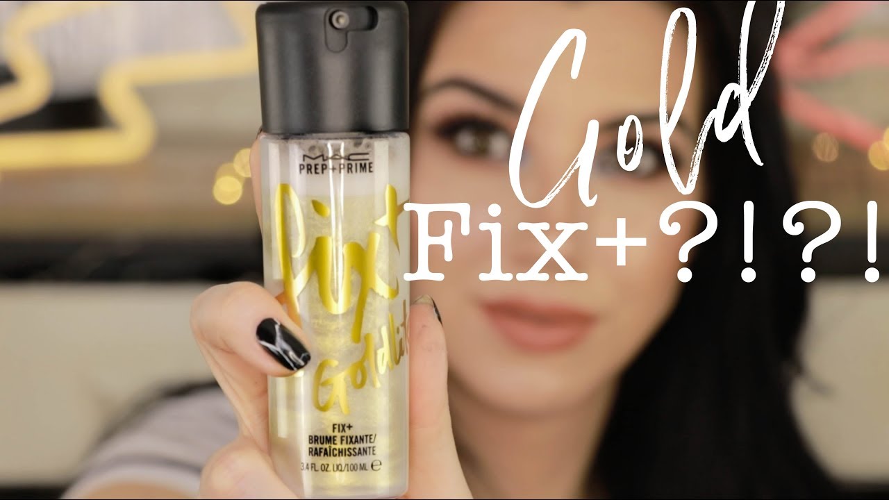 Fix Plus Shimmer Review Mac Fix Goldlite Pinklite Youtube