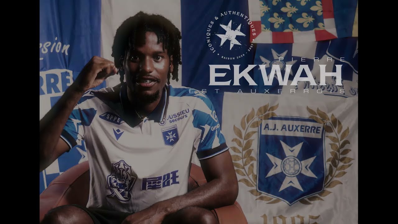 Pierre Ekwah nouveau milieu de l’AJA !
