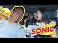 Funny AF, SONIC Mukbang with my Asian Dad