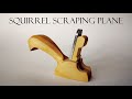 016 "Squirrel" scraping hand plane. Woodworking