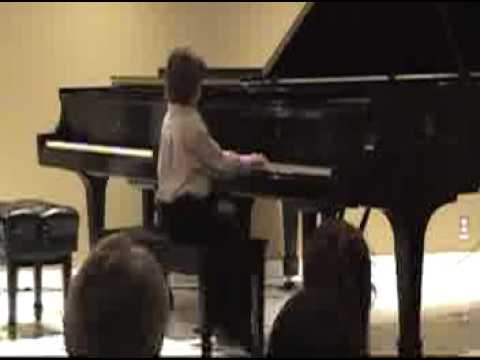 Cole's Piano Recital, Oct 2008