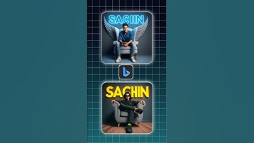 How To Create 3D Ai Name Images with Bing image creator tutorial