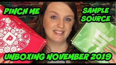 Pinch Me & Sample Source Unboxing November 2019