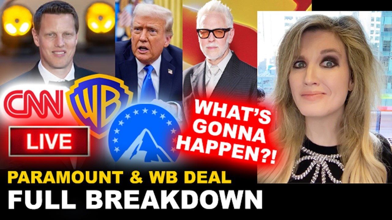 Paramount Warner Bros Deal - Trump, DC Studios, CNN, David Ellison - FULL BREAKDOWN
