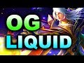 LIQUID vs OG - Miracle- Invoker! - #TI8 The International 8 DOTA 2