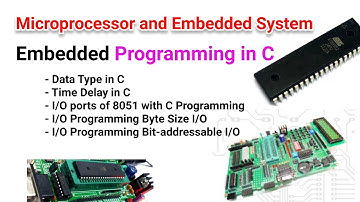 EE309 | Module VI | Class 9 | Embedded Programming in C | Data Type & Time Delay | KTU | EEE | S5