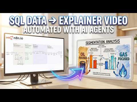 n8n Tutorial: Automate SQL Data to Video with AI Agents | From Database to  Explainer Videos