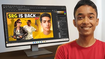 Photoshop Speed Art | GTA Style YouTube Thumbnail Design