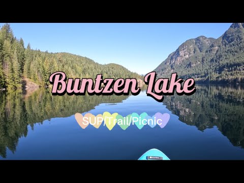 👪[Eng Sub] 溫哥華親子戶外 /Buntzen Lake/SUP+Trail+Beach/五星超推薦溫哥華近郊景點/帶著爸媽去旅行，現在不用申請pass喔