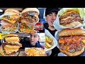 Vartan fresh FASTFOOD mukbang compilation | asmr eating sounds 🍔🍟🌭burger, fries, hotdog