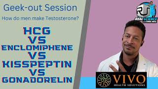 Celebrity HCG vs Enclomiphene vs Kisspeptin vs Gonadorelin - How do men make Testosterone? Profile