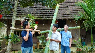 Trieu Hue menerima hadiah yang bermakna dari tetangga lamanya. Hadiah apakah itu?