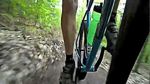 Mountain Biking the North Country Trail East of Pe...