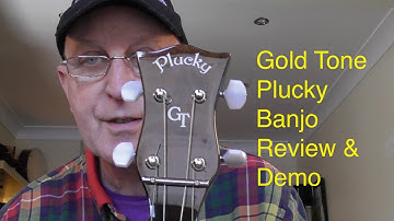 Gold Tone Plucky Banjo - Review & Demo