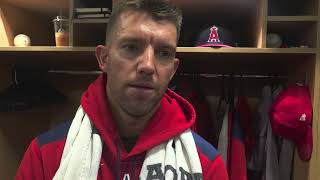 Los Angeles Angels starting pitcher Tyler Anderson postgame 8/16/2025 from Sutter Health Park