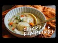 Chicken And Dumplings SOUP but with PIEROGIES!