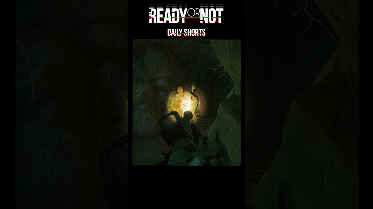 Terrifying Cave Shootout 💀 (Ready or Not)