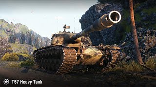 T57 Heavy Tank дал 10K и руки не вспотели | Фьорды