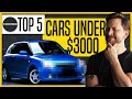 Top 5 cars UNDER $3,000 | ReDriven