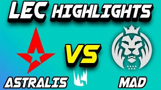 Astralis vs MAD Lions highlights LEC Summer 2022 Jornada 17 - LEAGUE OF LEGENDS | Español