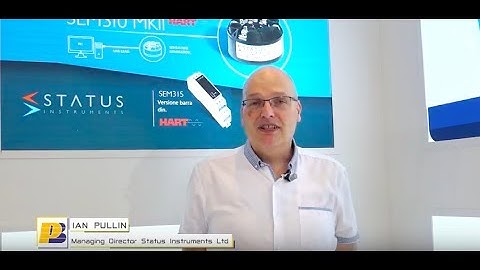 SPS IPC DRIVES Parma 2017 - Interview with Ian Pullin |Status Instruments Ltd