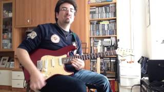 Yngwie J. Malmsteen - Rising Force Guitar solo by Andrea Cesone