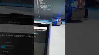 ESP32 Simple Webserver Async Mode